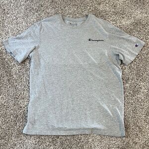 Champion Men's Heather Gray Short Sleeve Tee